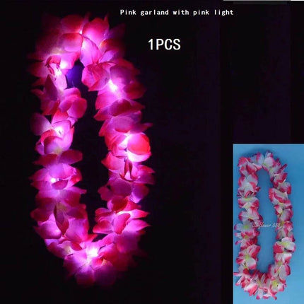 Women Hawaiian Girl LED Garland Necklace Party Essentials - Party Essentials - XR Partyday - Mad Fly Essentials