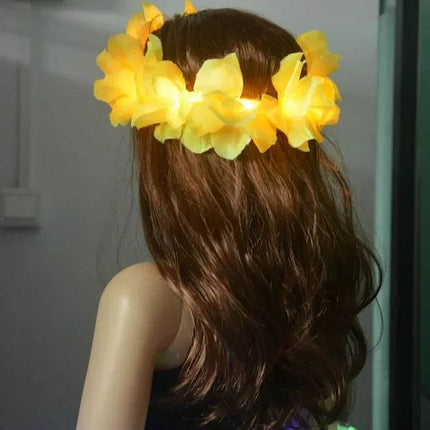 Women Hawaiian Girl LED Garland Necklace Party Essentials - Party Essentials - XR Partyday - Mad Fly Essentials