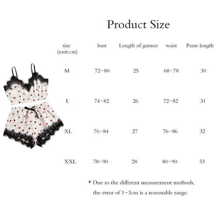 Women Heart 2pc Pajama Set Nightgown - Nightgown - Animal Unicorn - Mad Fly Essentials