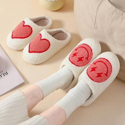 Heart Mushroom Casual Home Women Slippers - Women Slippers - Veryou - Mad Fly Essentials