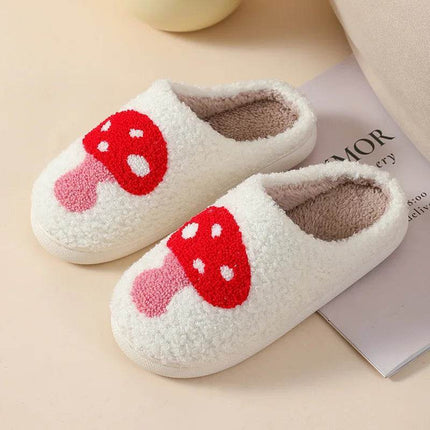 Heart Mushroom Casual Home Women Slippers - Women Slippers - Veryou - Mad Fly Essentials