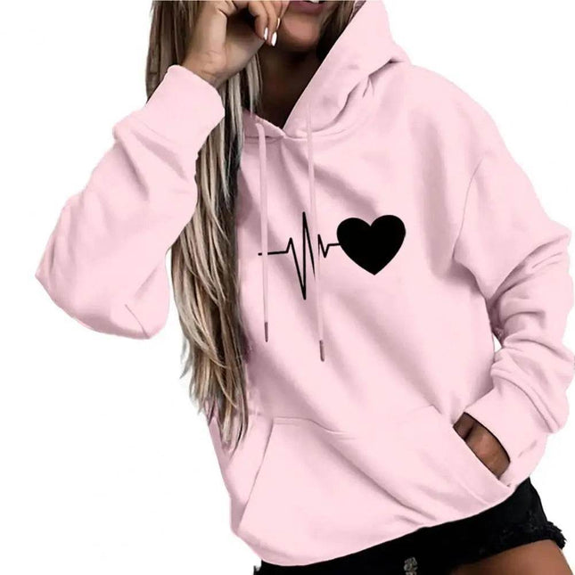 Women Heart Nurse Sweatshirts Hoodies - Mad Fly Essentials