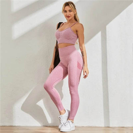 Women High Waist Bubble - Butt Fitness Leggings - Fitness Leggings - Chrleisure - Mad Fly Essentials