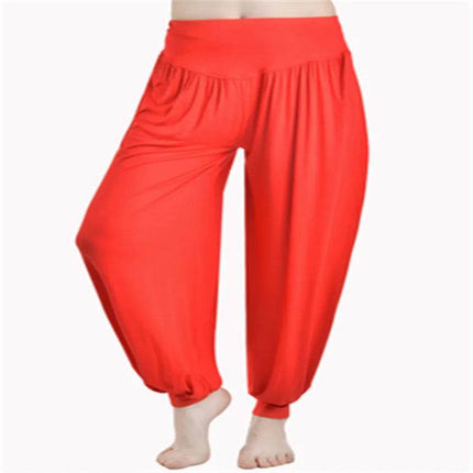 Women High Waist Dance Yoga Harem Pants - Harem Pants - Fitness Essentials - Mad Fly Essentials