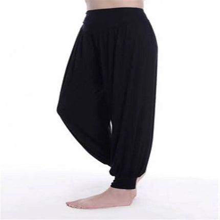 Women High Waist Dance Yoga Harem Pants - Harem Pants - Fitness Essentials - Mad Fly Essentials
