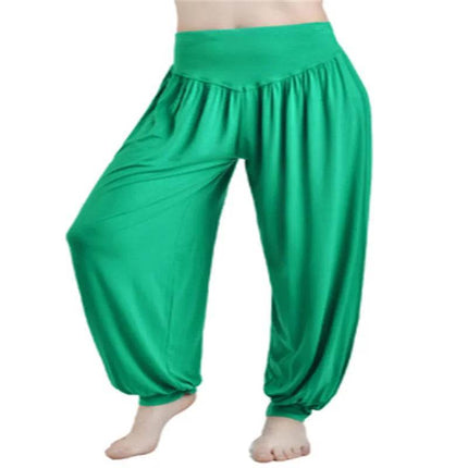 Women High Waist Dance Yoga Harem Pants - Harem Pants - Fitness Essentials - Mad Fly Essentials