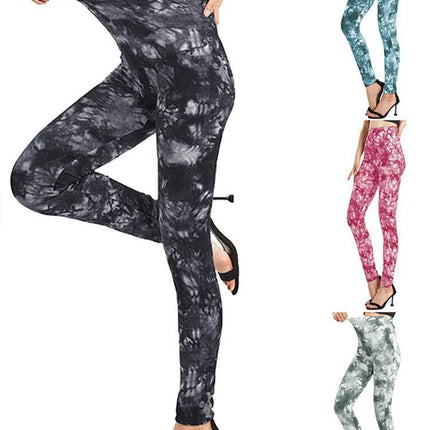 Women High Waist Elastic Slim Solid Fitness Leggings - Fitness Leggings - Sfit - Mad Fly Essentials