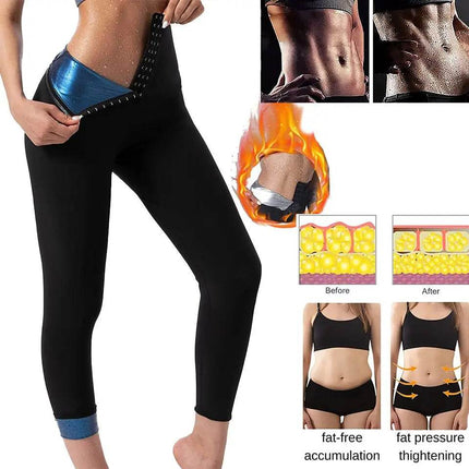 Women High Waist Sauna Fitness Leggings - Fitness Leggings - Lilvigor - Mad Fly Essentials