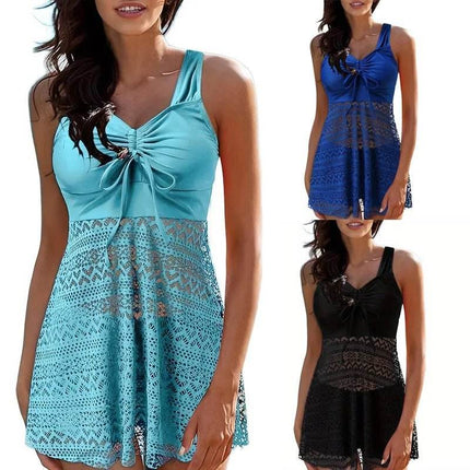 Women High Waist Skirt Swimwear Set - Swimwear Set - hearuisavy - Mad Fly Essentials