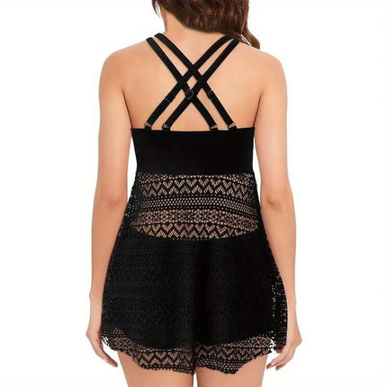 Women High Waist Skirt Swimwear Set - Swimwear Set - hearuisavy - Mad Fly Essentials