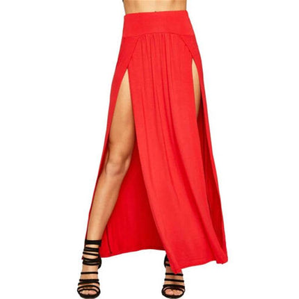 Women High Waist Summer Maxi Skirt - Skirt - Matteobenni - Mad Fly Essentials