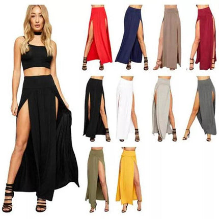 Women High Waist Summer Maxi Skirt - Skirt - Matteobenni - Mad Fly Essentials