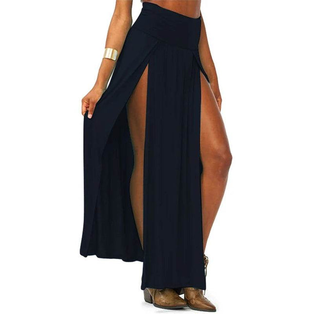 Women High Waist Summer Maxi Skirt - Skirt - Matteobenni - Mad Fly Essentials