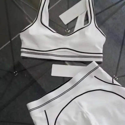 Women High Waist Yoga 2pc Activewear Set - Activewear Set - Fitness Essentials - Mad Fly Essentials