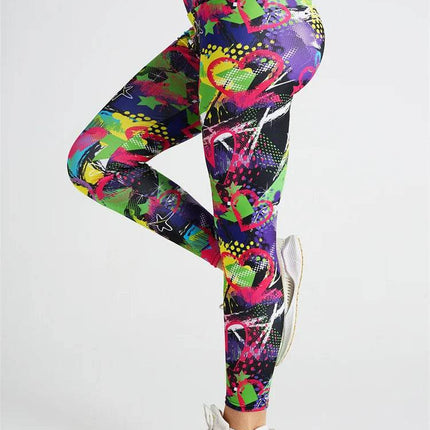 Women Hot New Lip Swag 3D Fitness Leggings - Fitness Leggings - FCCEXIO - Mad Fly Essentials