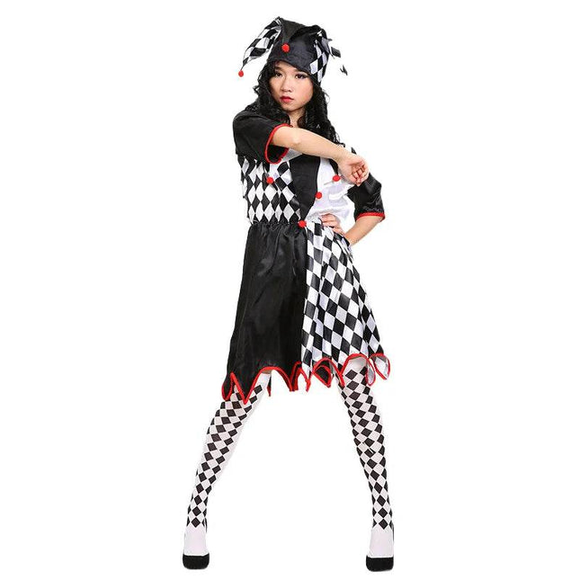 Women Joker Medieval Halloween Costume Set - Mad Fly Essentials