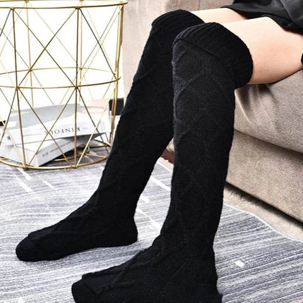 Women Knitted Bow Casual Winter Socks - Socks - TOB - Mad Fly Essentials
