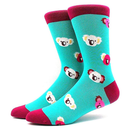 Women Koala Fashion 3D Long Combed Socks - Mad Fly Essentials