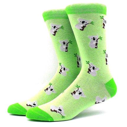 Women Koala Fashion 3D Long Combed Socks - Mad Fly Essentials