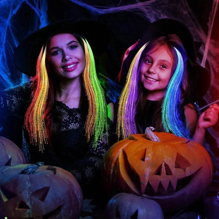 Women LED Party Lights Fiber - Optic Hairpin Hair Accessories - Hair Accessories - LEDIT - Mad Fly Essentials