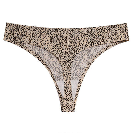 Women Leopard Silk G - String Underwear Panties - Panties - Xwomenday - Mad Fly Essentials