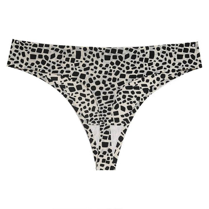 Women Leopard Silk G - String Underwear Panties - Panties - Xwomenday - Mad Fly Essentials