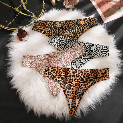 Women Leopard Silk G-String Panties – Mad Fly Essentials