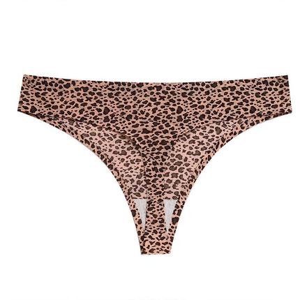 Women Leopard Silk G - String Underwear Panties - Panties - Xwomenday - Mad Fly Essentials