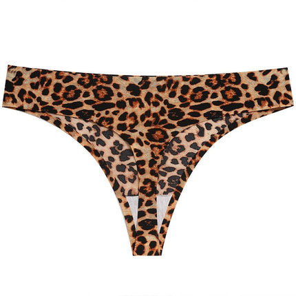 Women Leopard Silk G - String Underwear Panties - Panties - Xwomenday - Mad Fly Essentials