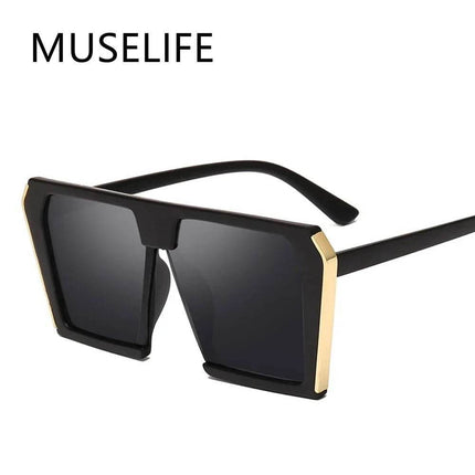 Women Leopard Square Gradient UV400 Sunglasses - Sunglasses - MUSELIFE - Mad Fly Essentials