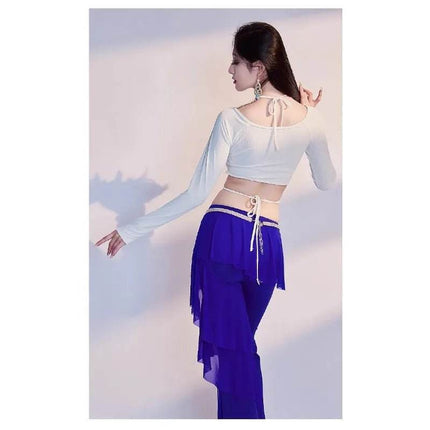 Women Long Belly Dance Sequin Top Costume - Costume - Vila&Yomi - Mad Fly Essentials