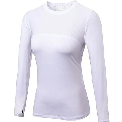 Women Long Compression Winter Fitness Top - Fitness Top - Fitness Essentials - Mad Fly Essentials