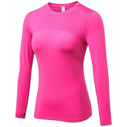 Women Long Compression Winter Fitness Top - Fitness Top - Fitness Essentials - Mad Fly Essentials