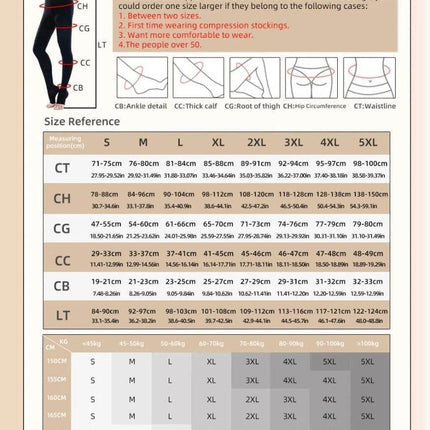 Women Medical Compression Varicose Pantyhose Hosiery - Hosiery - Miss Molly - Mad Fly Essentials