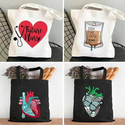 Women Men Medical Doctor Nursing Totes - Mad Fly Essentials