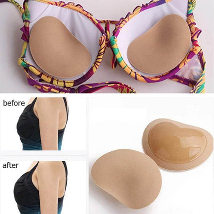 Women Natural Bikini Insert Pads Bra - Bra - MOONLIGHT - Mad Fly Essentials