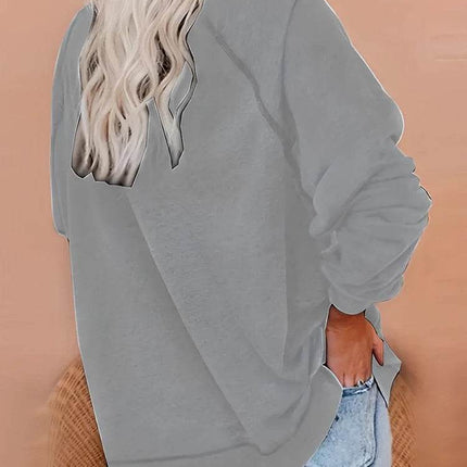 Women O - Neck Long Sun Astrology Design Hoodies - Hoodies - Ectic - Mad Fly Essentials