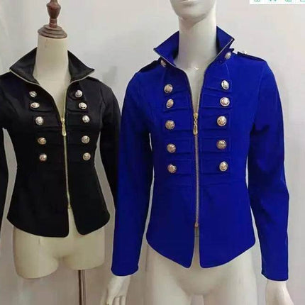 Women Office Lady French Frock Jacket - Jacket - Stefani Lee - Mad Fly Essentials