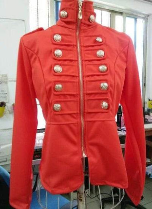 Women Office Lady French Frock Jacket - Jacket - Stefani Lee - Mad Fly Essentials