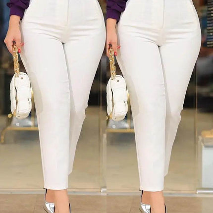 Women Office Wear High Waist Pencil Dress Pants - Dress Pants - Adogirl - Mad Fly Essentials