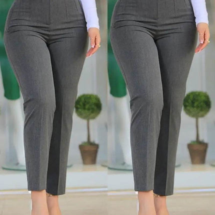 Women Office Wear High Waist Pencil Dress Pants - Dress Pants - Adogirl - Mad Fly Essentials