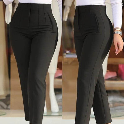 Women Office High Pencil Dress Pants - Mad Fly Essentials