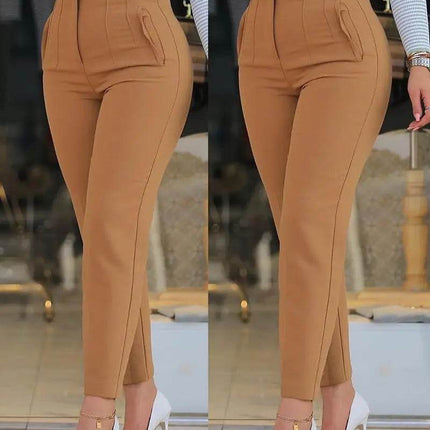 Women Office Wear High Waist Pencil Dress Pants - Dress Pants - Adogirl - Mad Fly Essentials