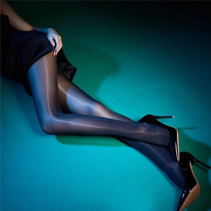 Women Oil Shiny Transparent Tights Pantyhose Hosiery - Hosiery - Jaycosin - Mad Fly Essentials