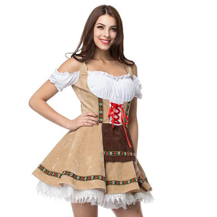 Women Oktoberfest Bavarian Dirndl Costume - Costume - HaiCospl - Mad Fly Essentials