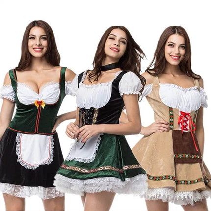 Women Oktoberfest Bavarian Dirndl Costume - Costume - HaiCospl - Mad Fly Essentials