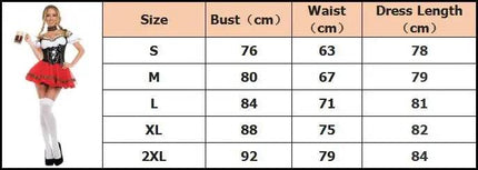 Women Oktoberfest Tavern Bartender Costume - Costume - Costumes Plus - Mad Fly Essentials