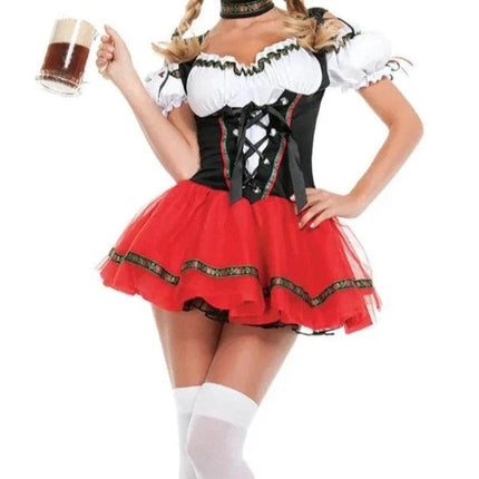Women Oktoberfest Tavern Bartender Costume - Costume - Costumes Plus - Mad Fly Essentials