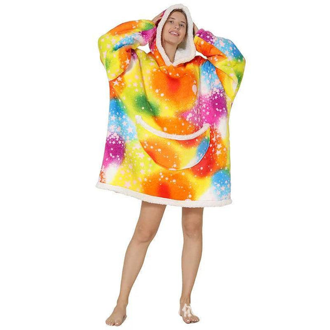 Women Oversized Animal Avocado Blanket Hoodies - Hoodies - Juice Mate - Mad Fly Essentials