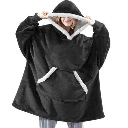 Women Oversized Winter Blanket Hoodies - Hoodies - ANIMAL GAME - Mad Fly Essentials